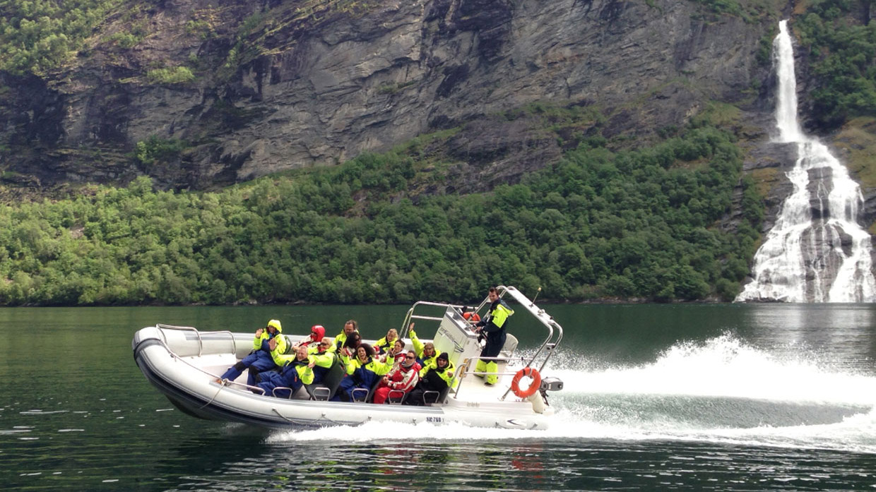 Rib Boat Safari Geirangerfjord ©Geiranger Fjordservice