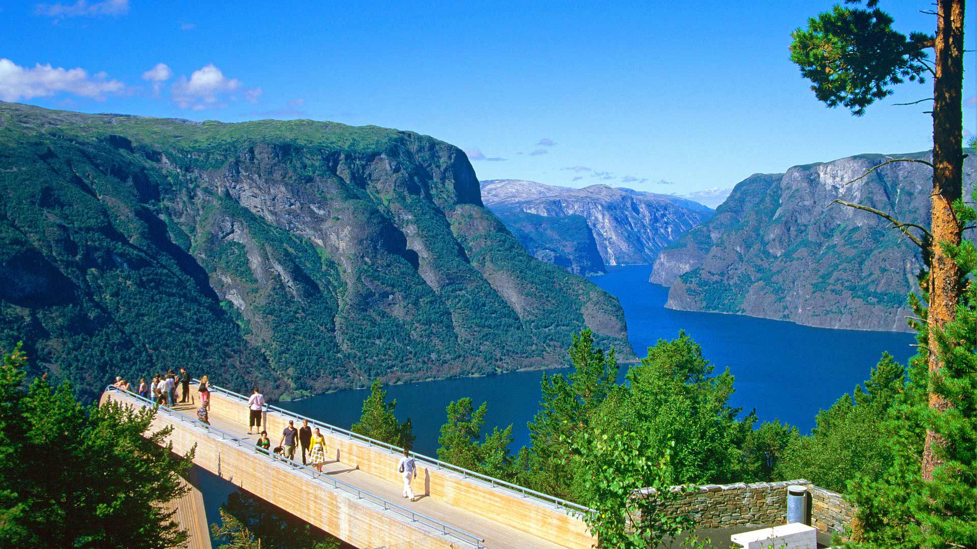 Stegastein Viewpoint in Norway